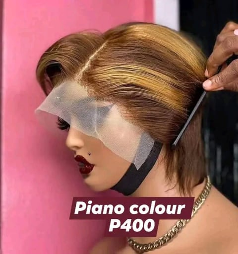 Premium human hair extension bundle in natural black color, soft texture display